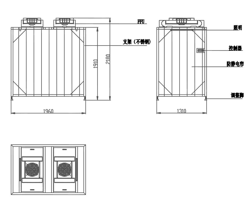 支架式層流罩 支架式層流罩